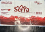 PAPEL INTERFOLHA 20x21 CM 1000 FLS EXTRA BRANCO - SERRA PAPÉIS